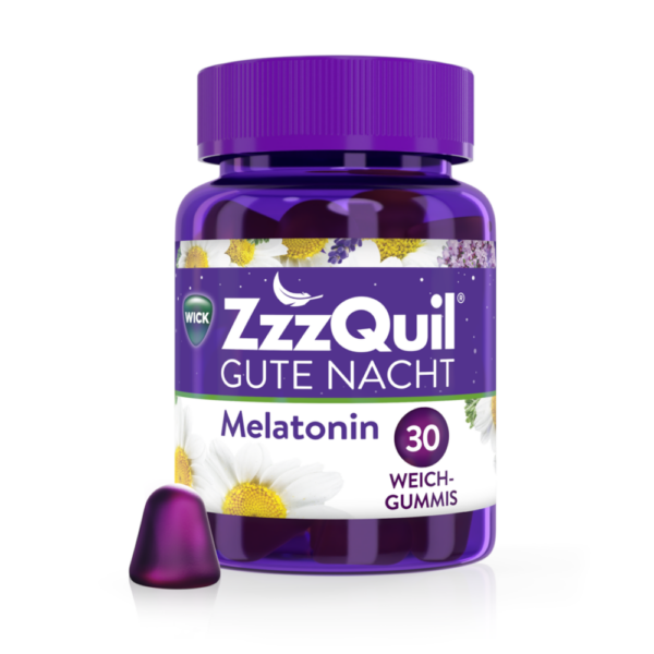 WICK ZzzQuil GUTE NACHT Melatonin Waldfruchtgeschmack