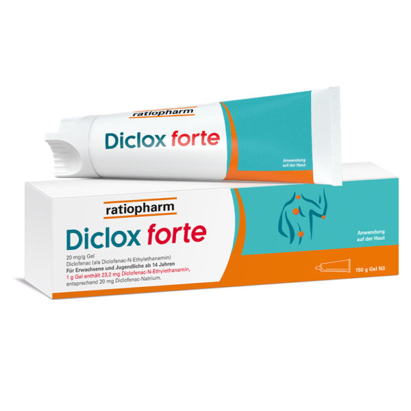 Diclox forte Schmerzgel 2 %