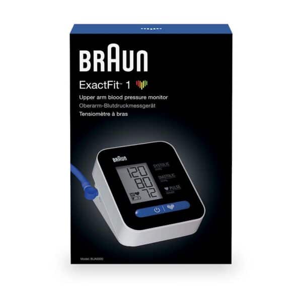 BRAUN BLUTDRUCKMESSGERÄT ExactFit1 Oberarm BUA5000