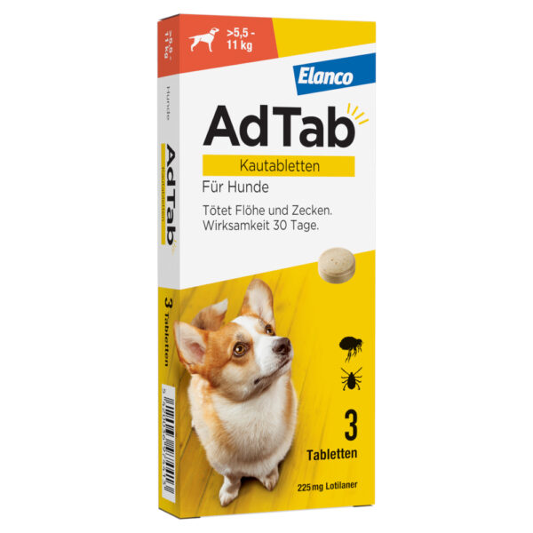 AdTab Kautabletten 225mg für Hunde 5