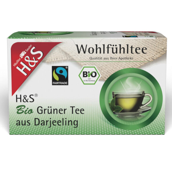 H&S Wohlfühltee Grüner Tee aus Darjeeling