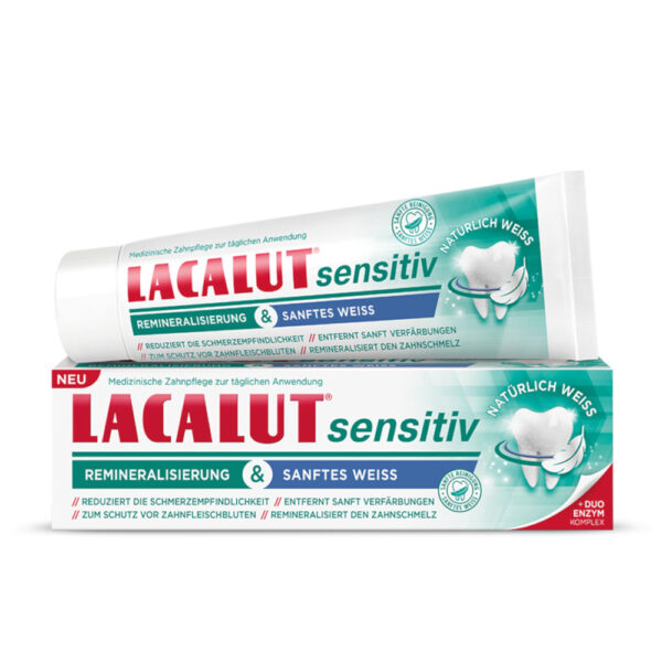 LACALUT sensitiv REMINERALISIERUNG & SANFTES WEISS