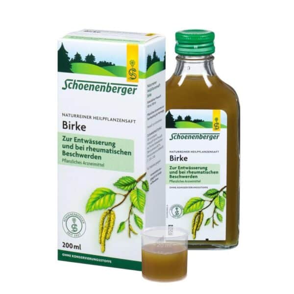 Schoenenberger Naturreiner Heilpflanzensaft Birke