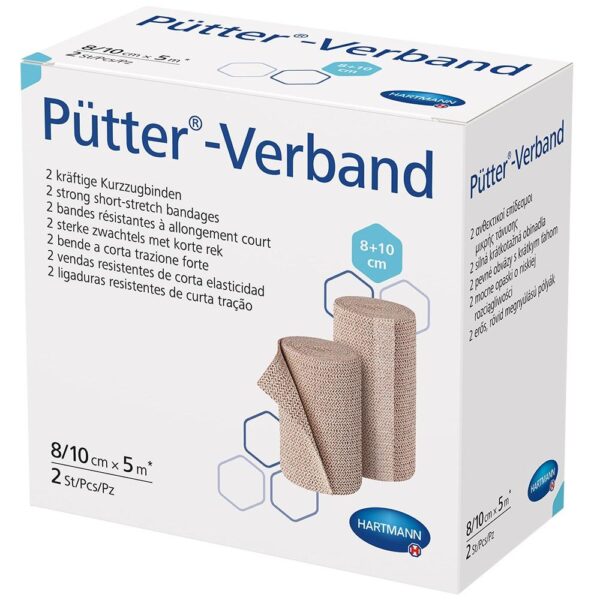 PÜTTER Verband 8 cm/10 cmx5 m