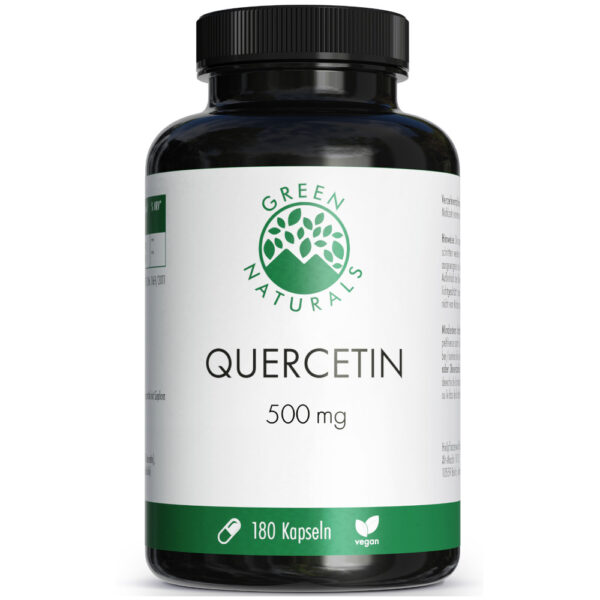 GREEN NATURALS® Quercetin 500 mg hochdosiert vegan