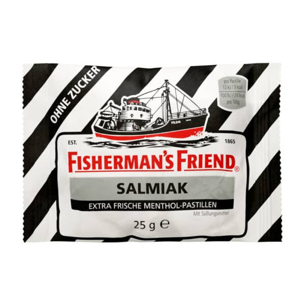 FISHERMANS FRIEND Salmiak ohne Zucker Pastillen