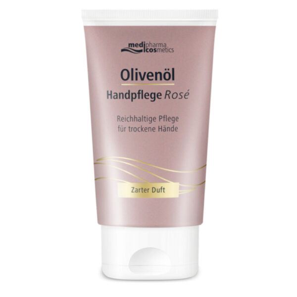 Olivenöl Handpflege Rose