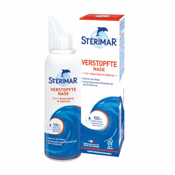 Stérimar Verstopfte Nase 2in1 Nasenspray & Spülung