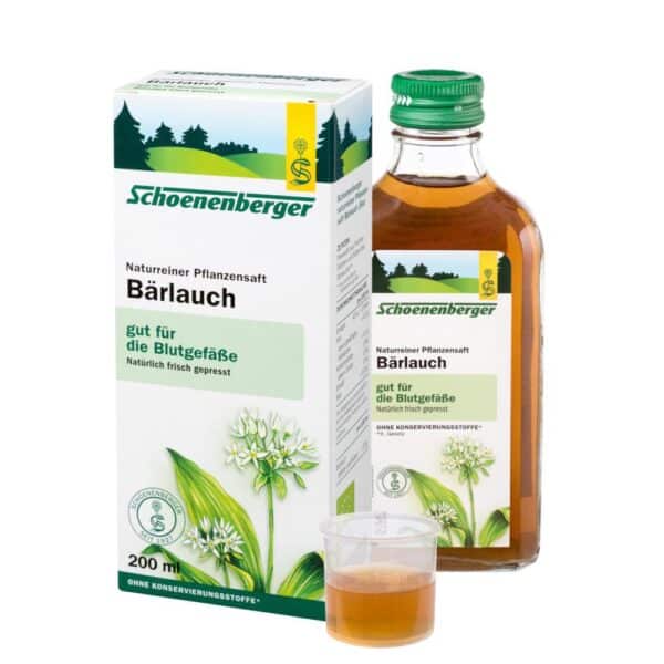 Schoenenberger Naturreiner Pflanzensaft Bärlauch