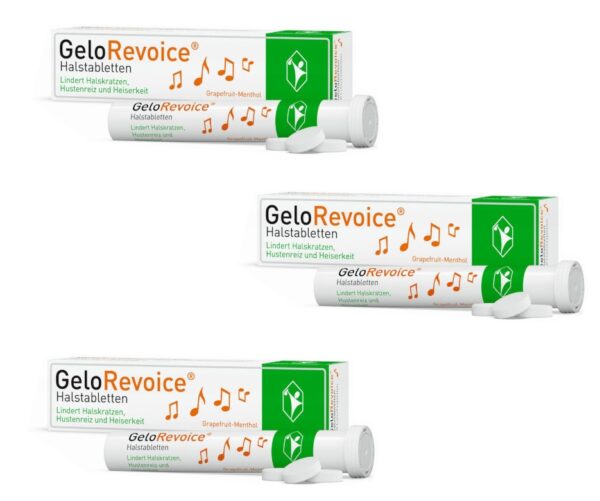 GeloRevoice Grapefruit-Menthol 3er Set (3x20 Stk.)