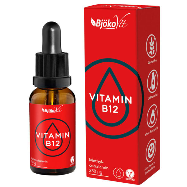 VITAMIN B12 VEGAN Tropfen Methylcobalamin