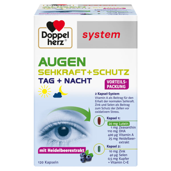 Doppelherz system AUGEN SEHKRAFT+SCHUTZ TAG + NACHT