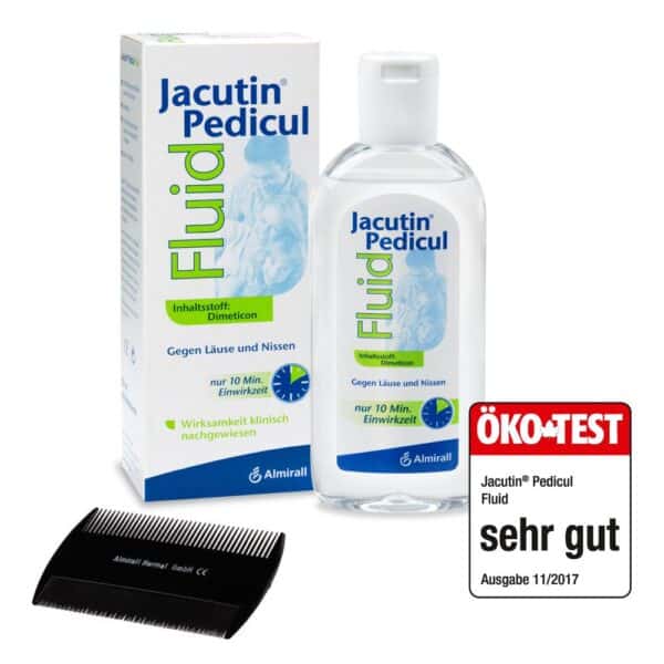 Jacutin Pedicul Fluid mit Nissenkamm