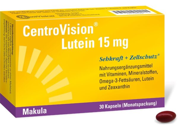 CentroVision Lutein 15mg