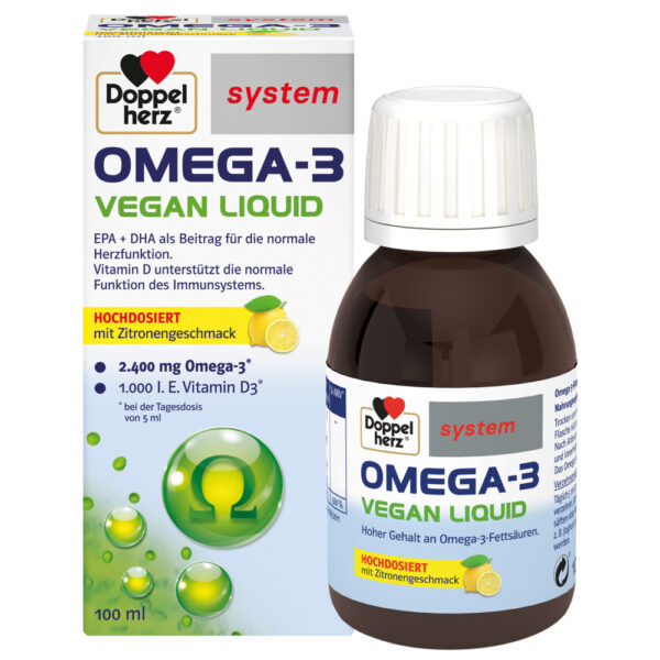 Doppelherz system OMEGA-3 VEGAN LIQUID