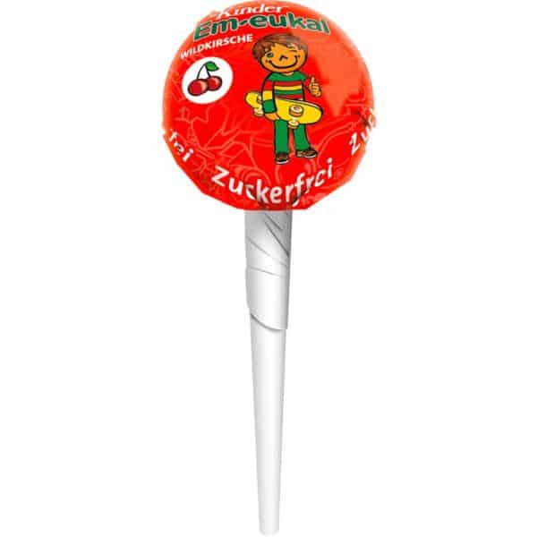 Em-eukal Kinder Wildkirsche Lolly zuckerfrei