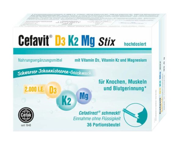 Cefavit D3 K2 Mg Stix