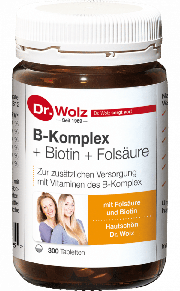 Dr. Wolz B-Komplex + Biotin + Folsäure