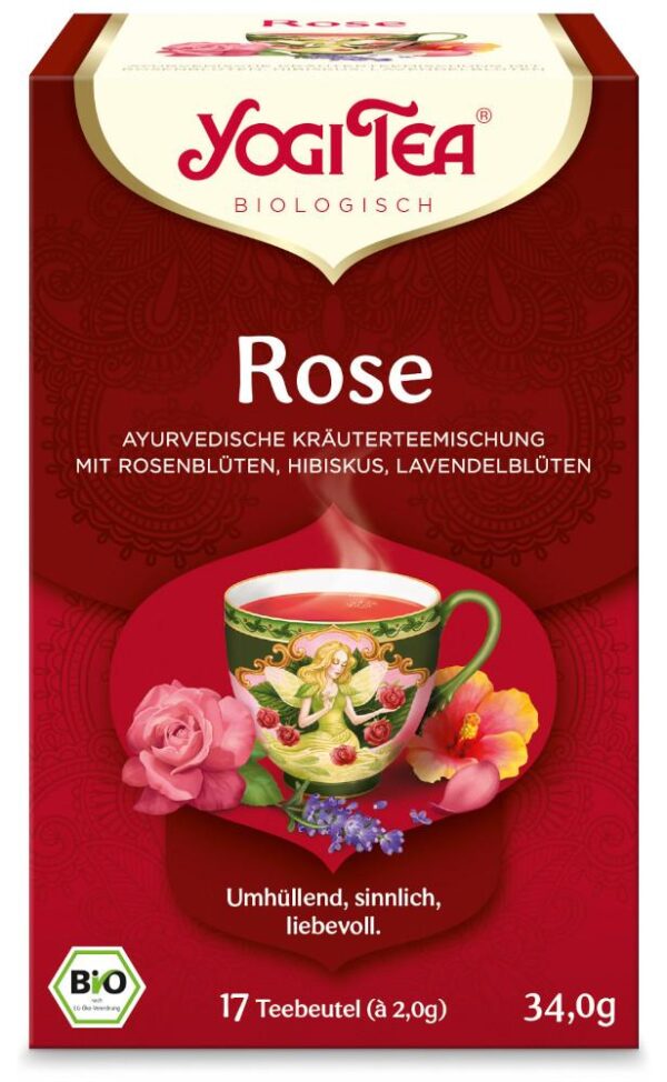 YOGI TEA Rose Bio Filterbeutel