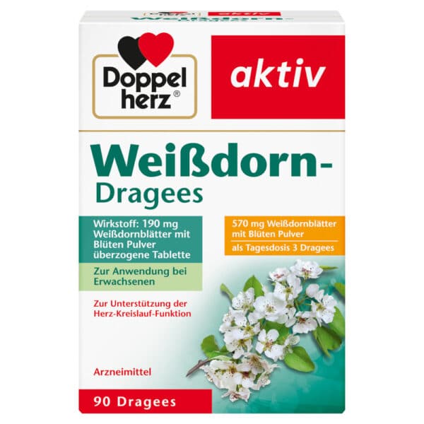 Doppelherz aktiv Weißdorn-Dragees