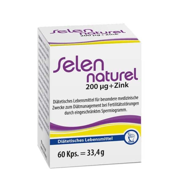 SELENNATUREL 200 µg+Zink Kapseln