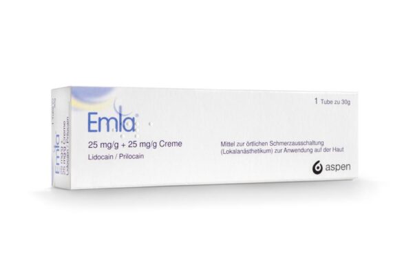 Emla 25 Mg/g + 25 Mg/g Creme