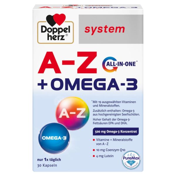 Doppelherz system A-Z + OMEGA-3 ALL IN ONE