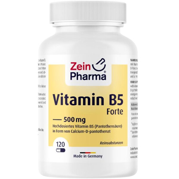 Zein Pharma Vitamin B5 forte 500mg