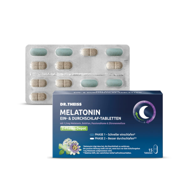 DR. THEISS MELATONIN EIN- & DURCHSCHLAFTABLETTEN