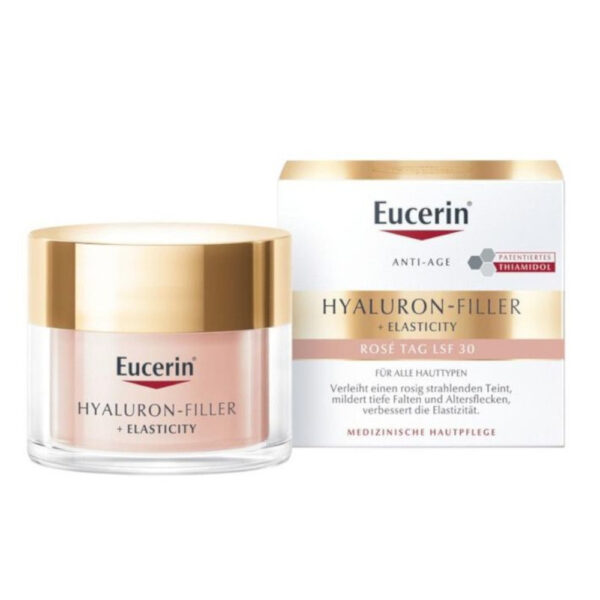 Eucerin HYALURON-FILLER + ELASTICITY ROSÉ  TAG LSF 30