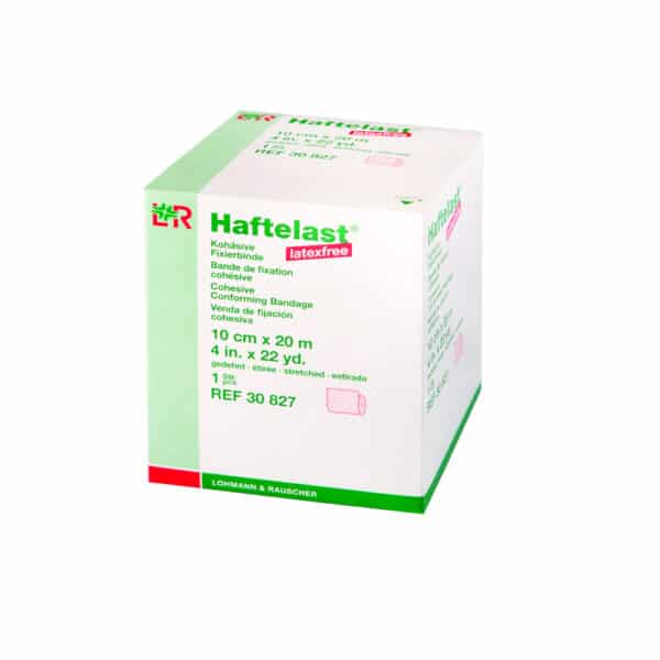 HAFTELAST Fixierb.kohäs.latexfrei 10 cmx20 m creme