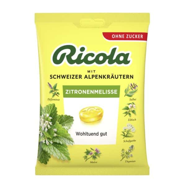 Ricola Zitronenmelisse zuckerfrei